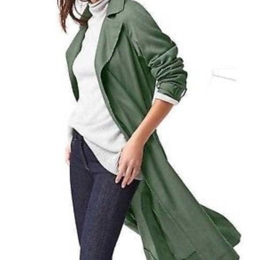 OPEN FRONT LONG UTILITY JACKET - Picture 2 of 2